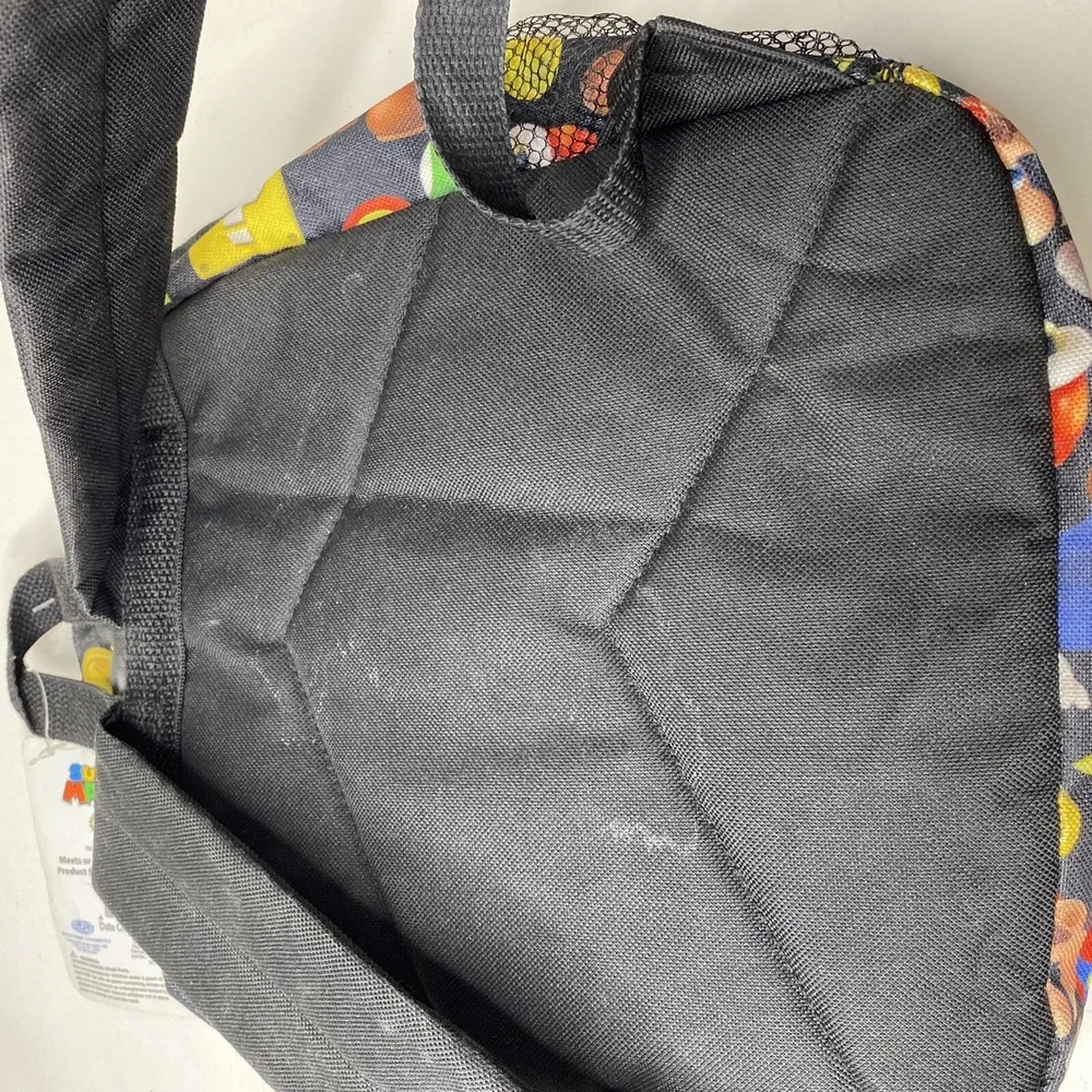 Super Mario Bros Nintendo Kids Backpack Mario Luigi Coins All Over Print 2017